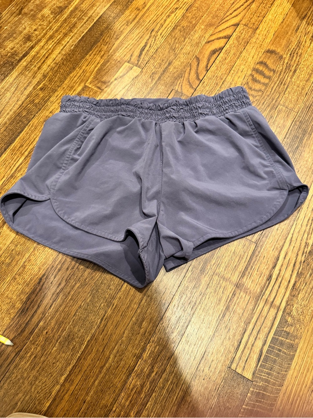 Women’s Medium Zella Lavender-Gray Athletic Shorts